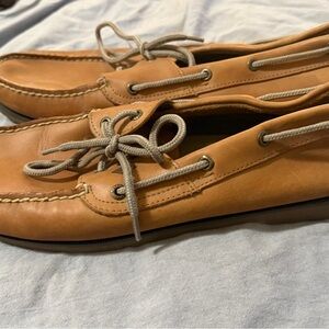 Sperry Men's Tan Leather Boat Shoes